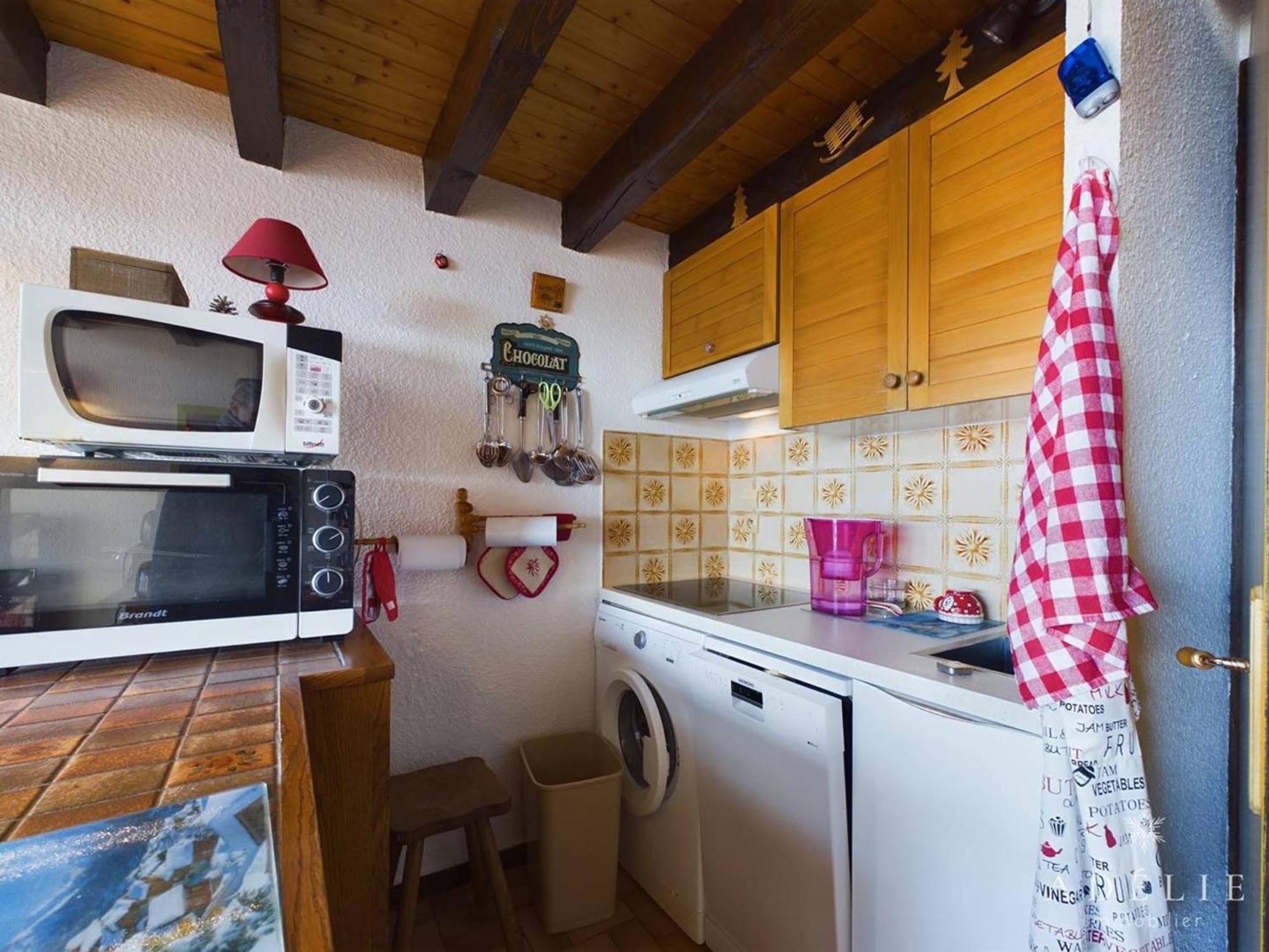 Studio Avec Mezzanine Pour 4 Pers, Proche Commerces Et Remontees - Fr-1-398-677 Монвалезан Экстерьер фото